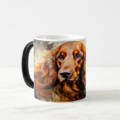 Watercolor Hond Mok Wrap (Voorkant links)