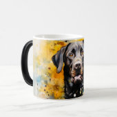 Watercolor Hond Mok Wrap (Voorkant links)