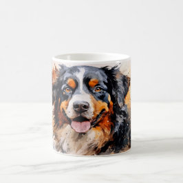 Watercolor Hond Mok Wrap