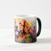 Watercolor Hond Mok Wrap (Voorkant rechts)