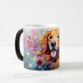 Watercolor Hond Mok Wrap (Voorkant links)