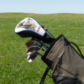 Watercolor Honden Golf Head Cover (Insitu)