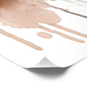 Watercolor Horse Art Poster (Hoek)