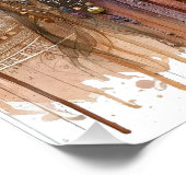 Watercolor Horse Art Poster (Hoek)