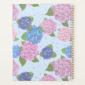 Watercolor Hortensia Spiraal Planner (Achterkant)