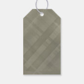 Watercolor Huisje van Peperkoek Kerstcadeau  Cadeaulabel (Achterkant)