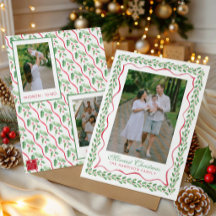 Watercolor Hulst Kerst Foto