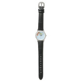 Watercolor Hummingbird Horloge (Vlak)