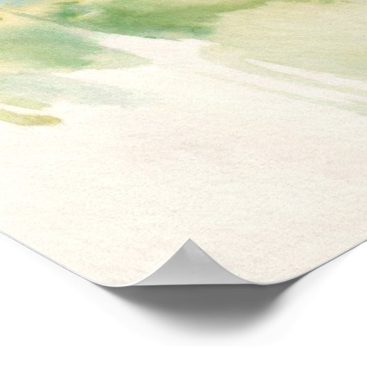 Watercolor Hummingbird Poster (Hoek)