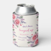 Watercolor Ijsje Bruiloftsfeest 'Scooped Up' Blikjeskoeler (Blikje Voorkant)