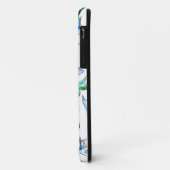 Watercolor Ikat-patroon iPhone-hoesje Case-Mate iPhone Case (Achterkant/links)