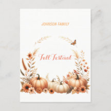 Watercolor illustratie Herfst Festival