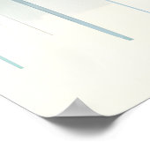 Watercolor illustration of the Last Supper  Poster (Hoek)