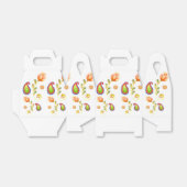 Watercolor Indiase paisley Bedankdoosjes (Uitgevouwen)