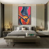 Watercolor Instruments Poster