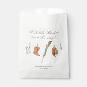 Watercolor Jager Baby Shower Bedankzakje (Voorkant)