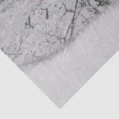 Watercolor Japanese Pagoda & Fuji  Tissuepapier (Detail)