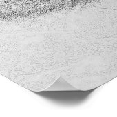 Watercolor Japanese Pagoda & Mt. Fuji  Poster (Hoek)