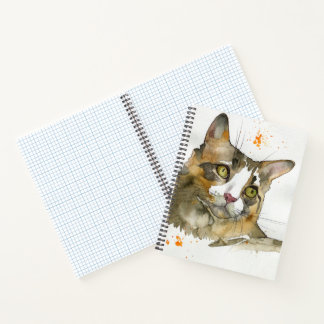 Watercolor Kat Notitieboek