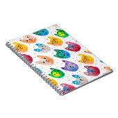 Watercolor katten en vrienden notitieboek (Rechterzijde)