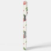 Watercolor Kersen Monogram Case-Mate iPhone Case (Achterkant / Rechts)