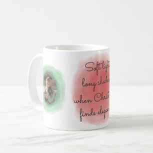 Watercolor Kerst Doxer – Aangepaste Foto Koffiemok