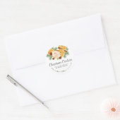 Watercolor Kerst Koekjes Doos Label Gedroogde Sina (Envelop)