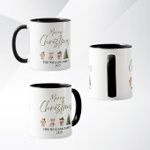 Watercolor Kerst Koffiemok Mok