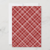 Watercolor Kerst Ornamenten Kerstfeest Party Kaart (Achterkant)