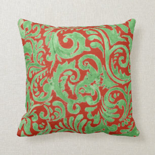Watercolor Kerst stencil accentkussen Kussen