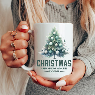 Watercolor Kerst Team Mok voor Collega's