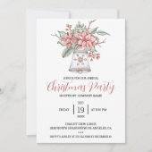 Watercolor Kerstbel Kaart (Voorkant)