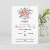 Watercolor Kerstbel Kaart (Staand voorkant)