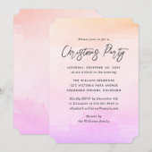 Watercolor Kerstfeest Kaart (Voorkant / Achterkant)