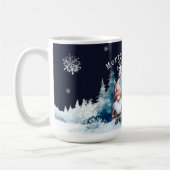 Watercolor Kerstkabouters Koffiemok (Links)