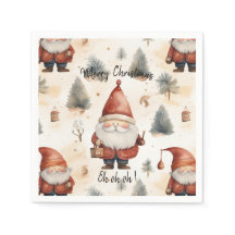 Watercolor Kerstman 2 -