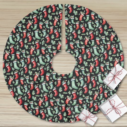Watercolor Kerstmis Kerstboom Rok