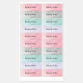 Watercolor Kids Waterproof Naam Labels (Vel)