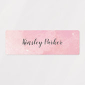 Watercolor Kids Waterproof Naam Labels (Design 1)