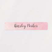 Watercolor Kids Waterproof Naam Labels (Design 1)