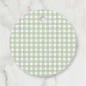 Watercolor kikker babyshower bedankjes labels (Achterkant)