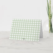 watercolor kikker babyshower bedankt (Achterkant)