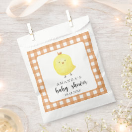 Watercolor Kippen Baby Shower Bedankzakje