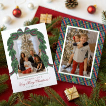 Watercolor Klassiek Tartan Schotse Plaid Lint Foto