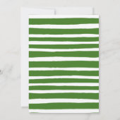 Watercolor Koel Realistisch Dinosaurus Verjaardag Kaart (Achterkant)