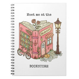 Watercolor Kom bij de boekwinkel Notitieboeken