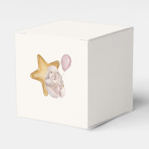 Watercolor Konijn Baby Shower Uitnodiging