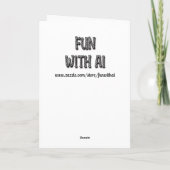 Watercolor Koppel Hand in Hand Romantisch Kaart (Achterkant)