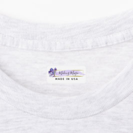 Watercolor Kristallen & Gouden Minimalistische Kle Labels