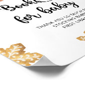 Watercolor-kruidkoek - boeken voor baby poster (Hoek)